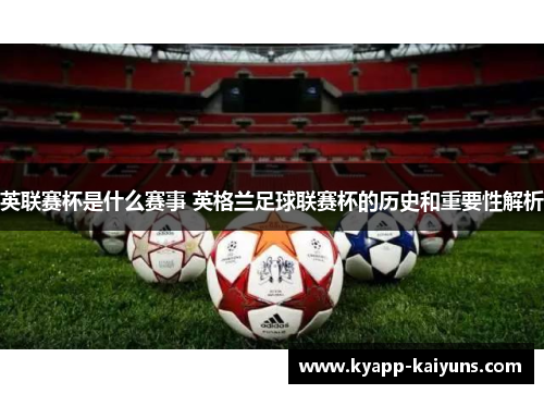 英联赛杯是什么赛事 英格兰足球联赛杯的历史和重要性解析